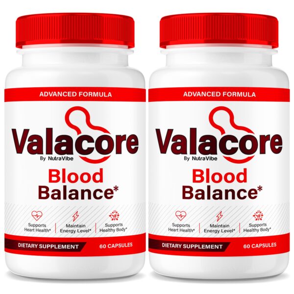 Caja de Valacore Blood Balance 120 cápsulas para circulación natural