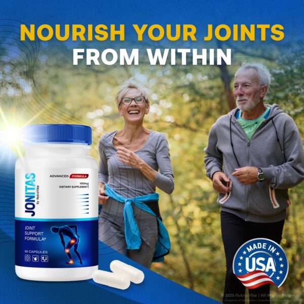 Envase Jonitas articulaciones con etiqueta