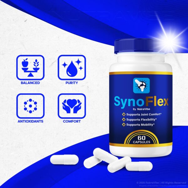 Fórmula premium SynoFlex para articulaciones saludables y flexibles
