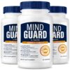 Paquete de 3 Mind Guard 180 cápsulas para memoria y concentración