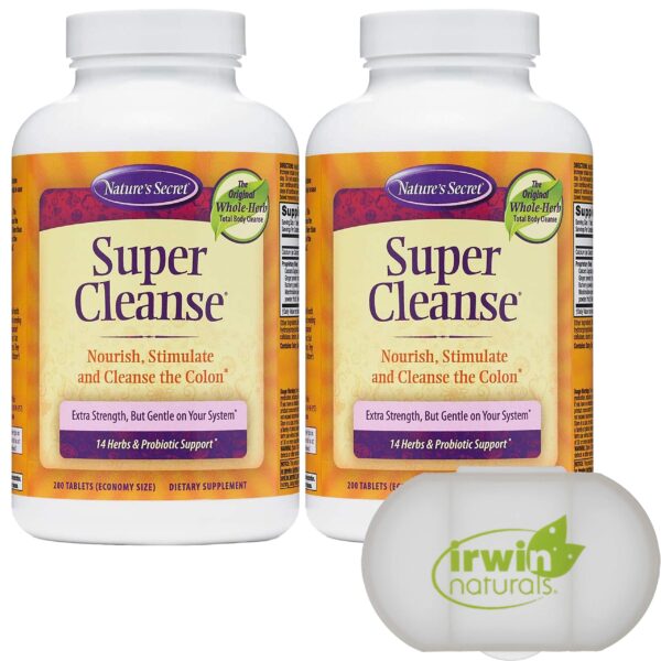 Version 1.0.0 Lumintrail Super Cleanse 2 paquetes 200 tabletas apoyo digestivo