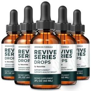 NutraVibe Revive Series Drops botella frontal