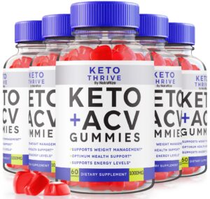 Version 1.0.0 Paquete gomitas Keto Thrive ACV para pérdida de peso