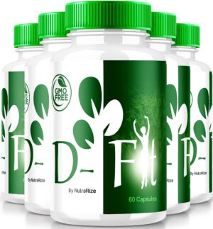 Cápsulas D-Fit paquete 5 para pérdida de peso y detox
