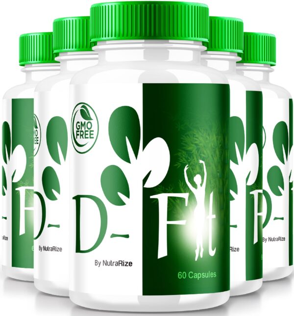 Cápsulas D-Fit paquete 5 para pérdida de peso y detox