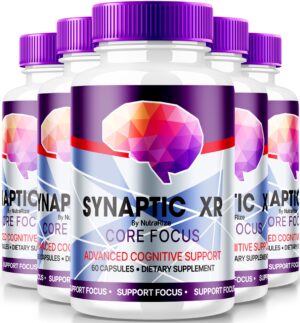 Botella Synaptic XR suplemento memoria y concentración