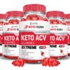Paquete 5 Keto Rush Gomitas ACV manzana 2000mg 300 unidades