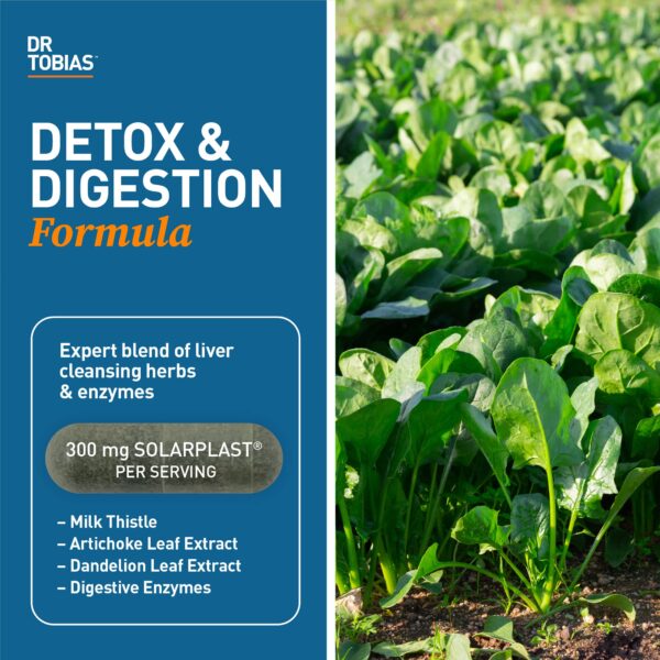 Paquete cápsulas Dr. Tobias limpieza hígado fórmulas naturales