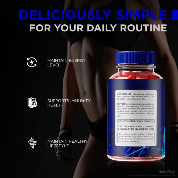 Fórmula avanzada Fast Burn Keto para quema de grasa