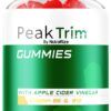 Frasco oficial PeakTrim gomitas keto vinagre de sidra 1000mg