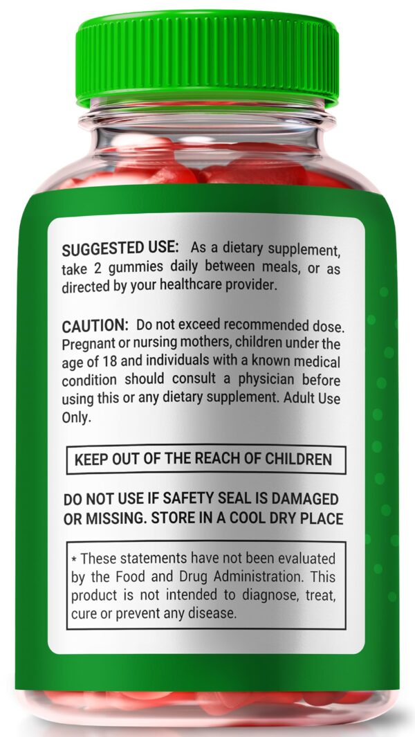 Gomitas naturales GreenVow paquete 60 unidades NutraVibe