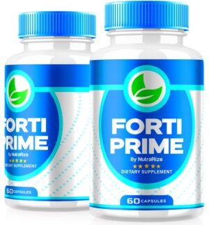 Paquete 2 cápsulas Forti Prime suplemento natural para peso
