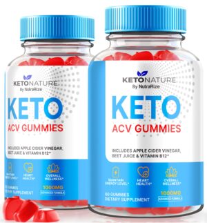Paquete de gomitas KetoNature ACV para pérdida de peso con vinagre natural