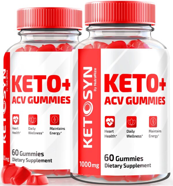 Paquete 2 gomitas Ketosyn ACV para pérdida peso máxima