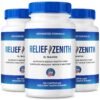 Paquete de 3 botellas suplemento Relief Zenith para nervios saludables