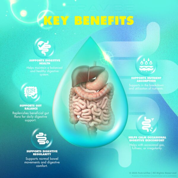 Suplemento RenewBiome para bienestar interior y digestivo