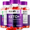 Pack de 3 gomitas Klean Keto ACV para control de peso