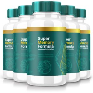 Fórmula Súper Memoria NutraRize cápsulas para memoria y enfoque