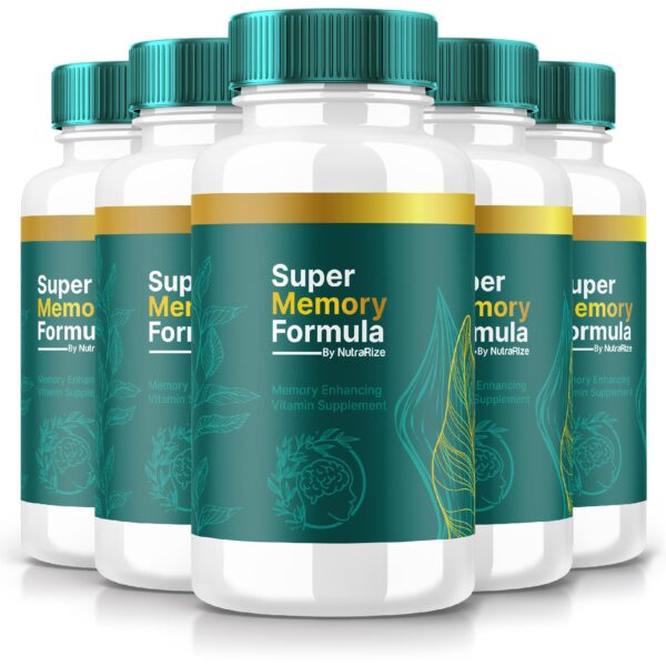 Fórmula Súper Memoria NutraRize cápsulas para memoria y enfoque