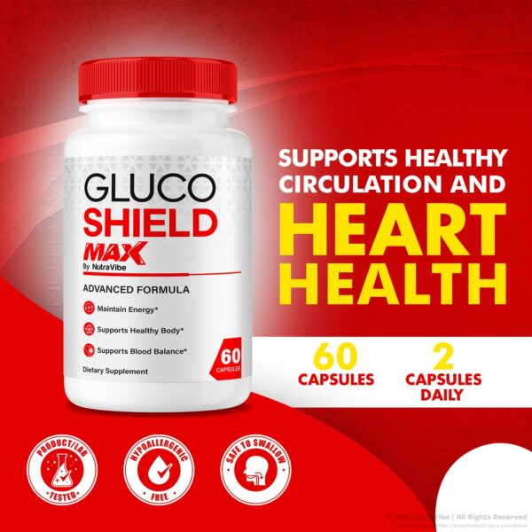 Cápsulas Gluco Shield Max para equilibrio y energía diaria 5 pack