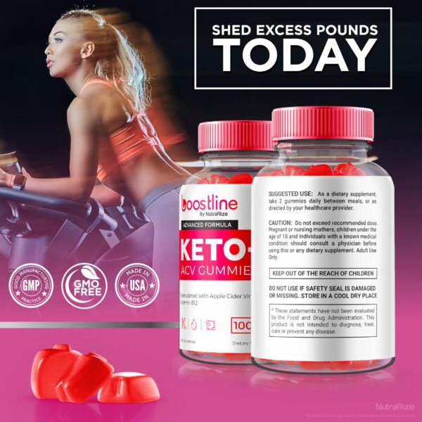 Suplemento dieta cetogénica boostline keto gomitas vinagre manzana