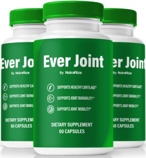 Frasco NutraRize Ever Joint para soporte articular y salud ósea