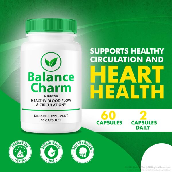 Pastillas Balance Charm apoyo natural para energía y flujo saludable