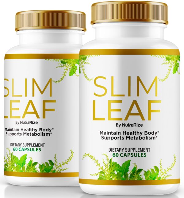Paquete doble cápsulas Slim Leaf fórmula keto ultra pura
