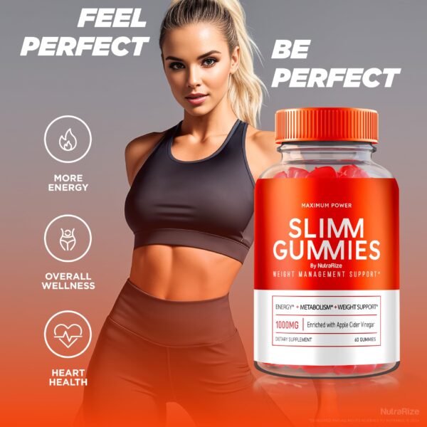 Bote de gomitas Slimm Keto ACV para control de peso