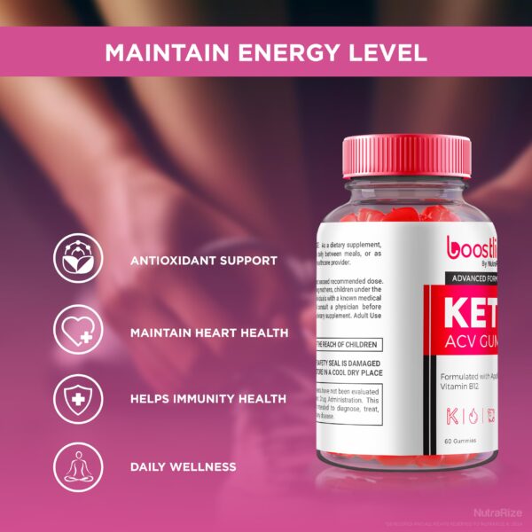 Gomitas fáciles de tomar boostline keto para metabólismo y energía
