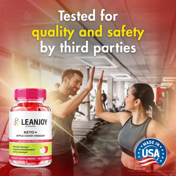 Gomas LeanJoy acv para apoyo cuerpo y energía estable