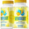 Paquete doble cápsulas VivoGut fórmula digestiva natural