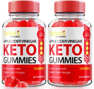 Select Keto ACV gomitas naturales para pérdida de peso 120 unidades