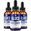 Gotas GlucoRecover fórmula avanzada apoyo paquete 3