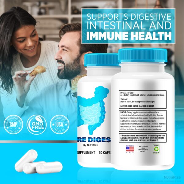 Caja suplemeto Pure Digest 120 cápsulas digestivo