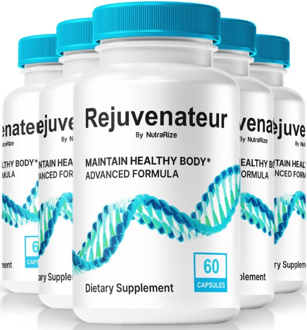 Paquete de cápsulas Rejuvenateur para salud y energía activa