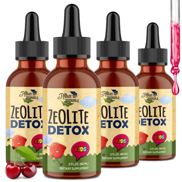 Gotas detox de zeolita Atherionyxora botella 60ml