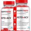 Paquete Keep Fit Keto ACV gomitas para pérdida de peso