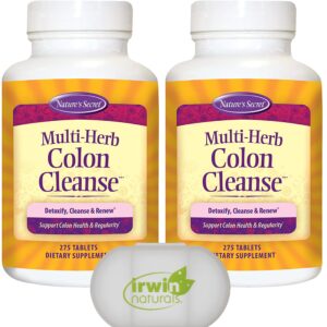 suplemento detox limpieza colon multi hierbas 2 paquetes