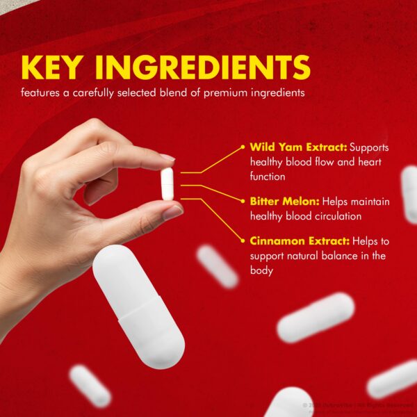 Frasco con cápsulas Total Flow Blood Balance