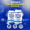 Detalle cápsulas Mind Vault para productividad y energía diaria