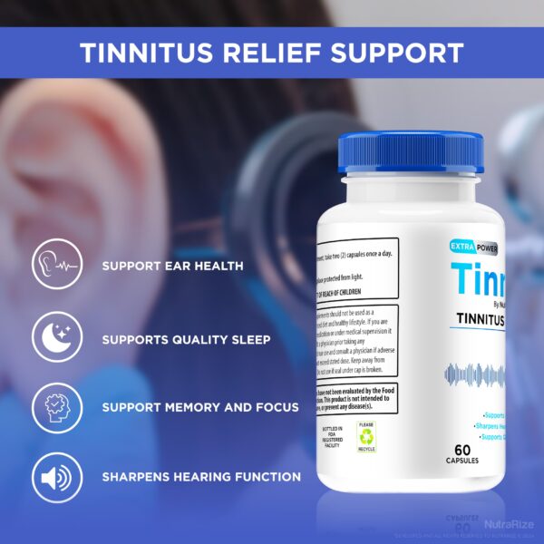 tinnifix cápsulas fórmula natural para oído saludable