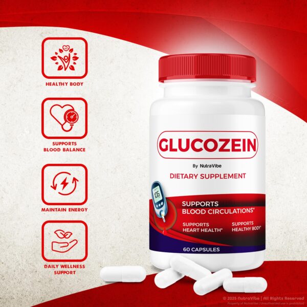 Cápsulas GlucoZein para rutina diaria de bienestar y soporte