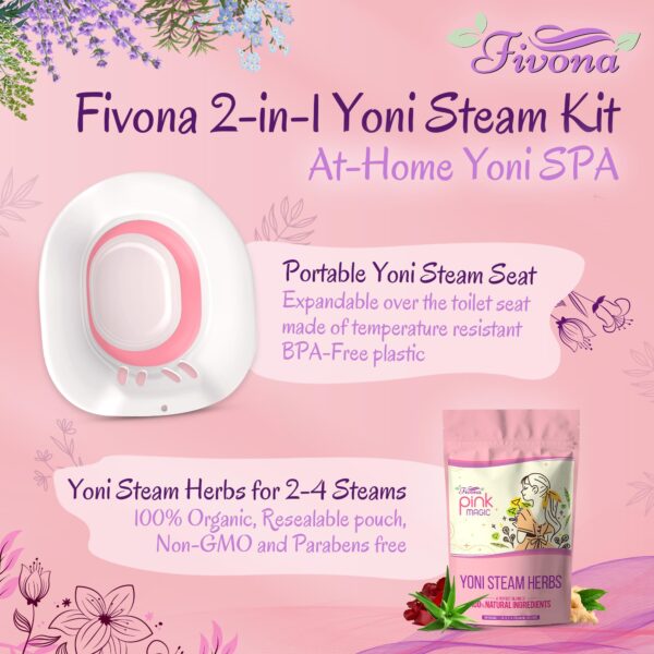 Bolsa resellable con hierbas premium para vapor yoni