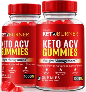 Paquete gomas Keto Burner ACV pérdida peso 60 gomas