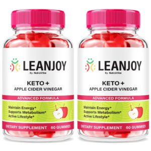 Paquete doble de gomitas LeanJoy Keto ACV