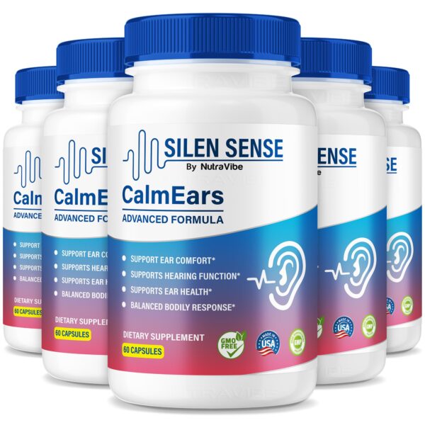 Frasco de SilenSense Calm Ears de NutraVibe
