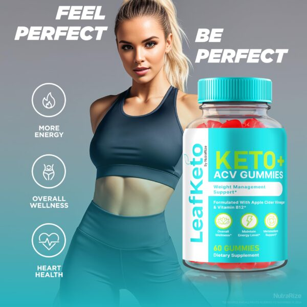 Gomitas Leaf Keto sabor vinagre manzana keto dieta