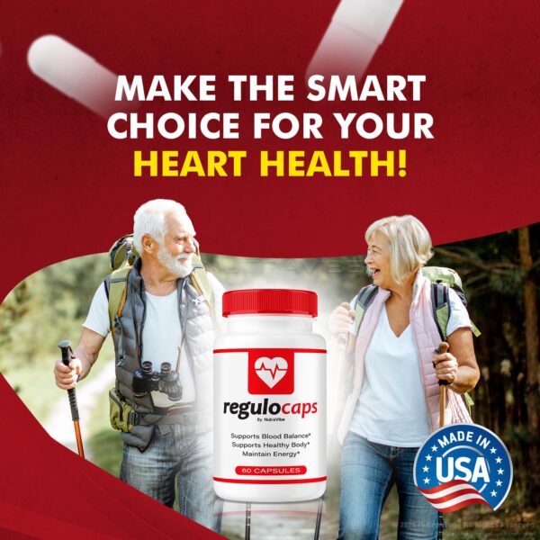 Etiqueta lateral del frasco Regulocaps