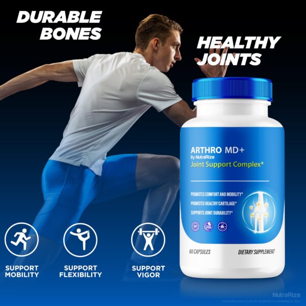 Capsulas NutraRize Arthro MD paquete con 60 cápsulas para articulaciones